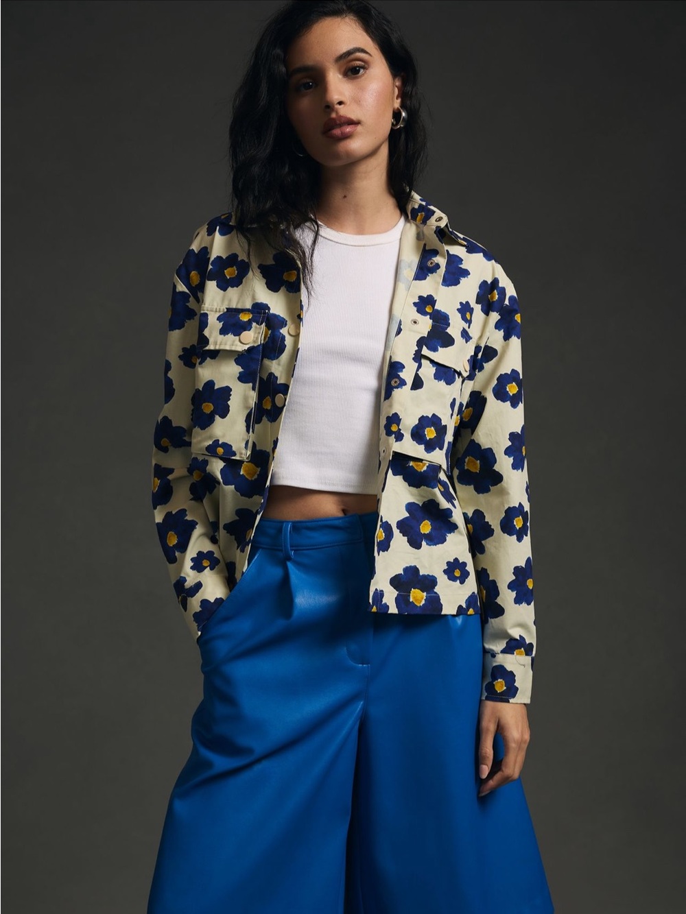 Pepaloves from Anthropologie, Floral Jacket, size S